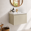 MODENA Greige – Waschbecken Weiß – 60 cm