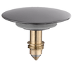 Waschbecken-Ablaufventil Clickwaste 42 mm – Gun Metal